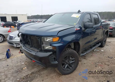 2020 Chevrolet Silverado 1500 4Wd Short Bed Custom Trail Boss from USA, damaged, VIN 1GCPYCEF1LZ127023